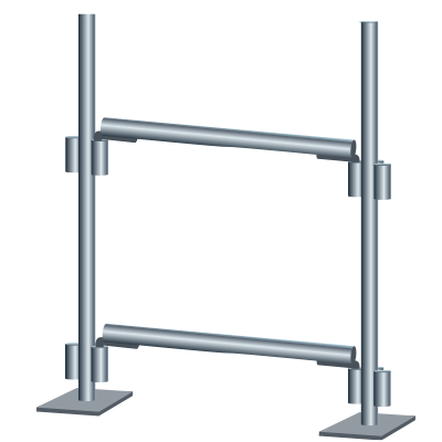 Handrail Post - Edge Protection Hire Sydney