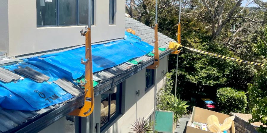 Allambie Height Re-Roof Edge Protection Sydney