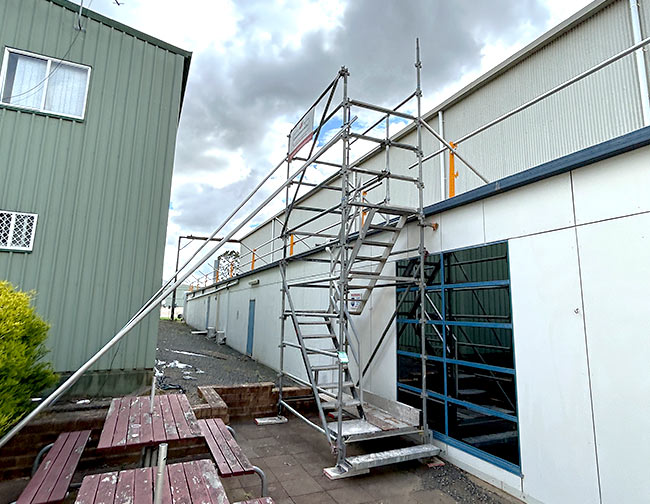 Basic Scaffolding Stairs Sydney