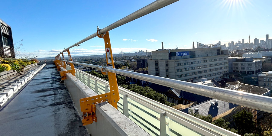 Edge Protection Temporary Sydney - Chris Obrien Life House