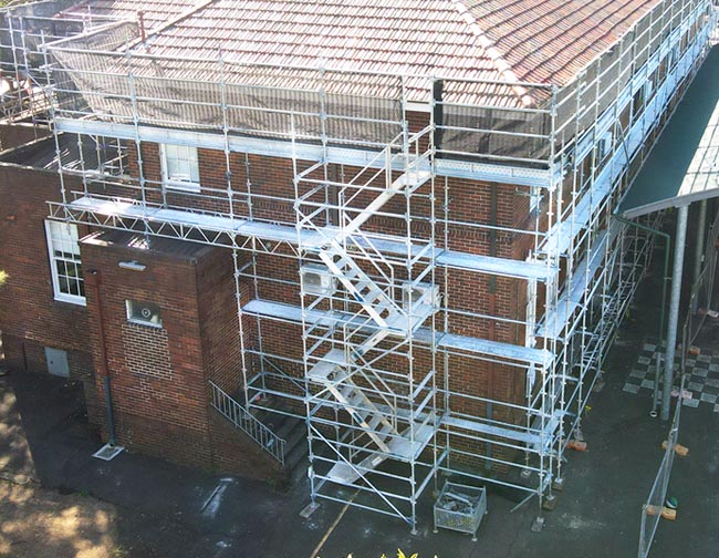 Hire Basic Stairs Scaffolding Sydney
