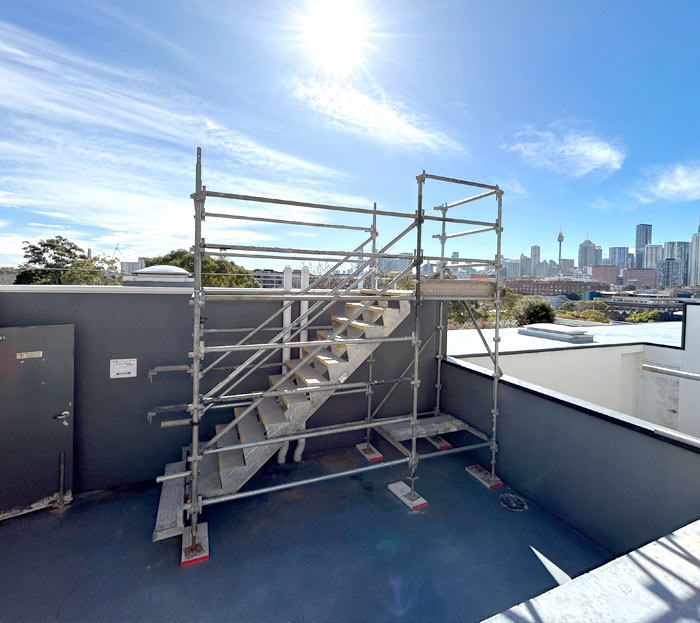 Hire Scaffold Stretcher Stairs Sydney - Edge Protection