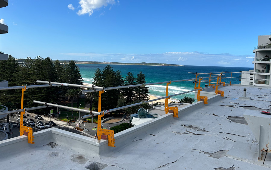 Hire Scaffolding Edge Protection Sydney - Parapet Clamp