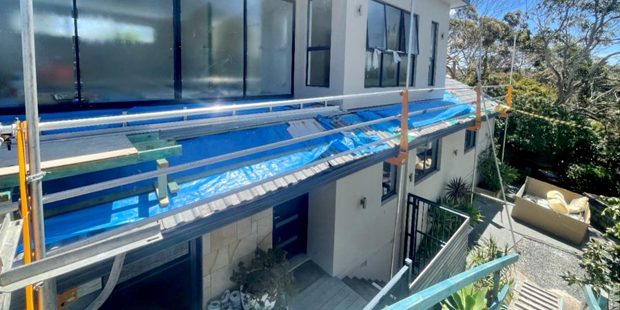 Re-Roof Scaffolding Sydney - Pole Up System