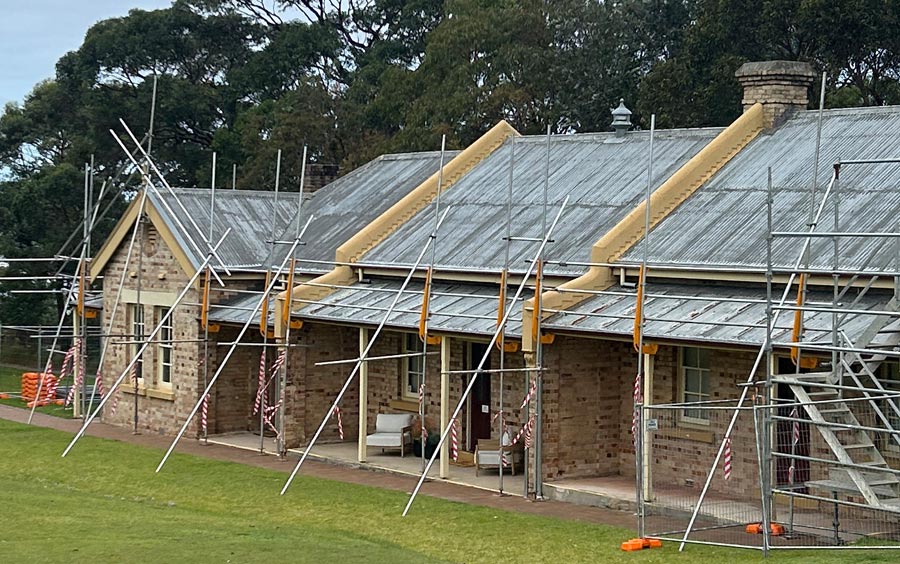 Rent Edge Protection Sydney - Pole-Up Raker