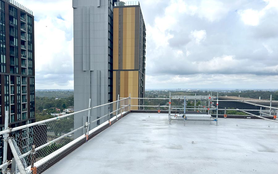 Rental Sydney Handrail Post - Edge Protection