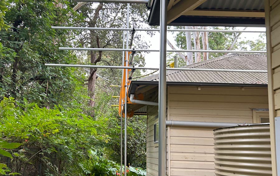 Rental Temporary Edge Protection Pole-Up Rafter Sydney