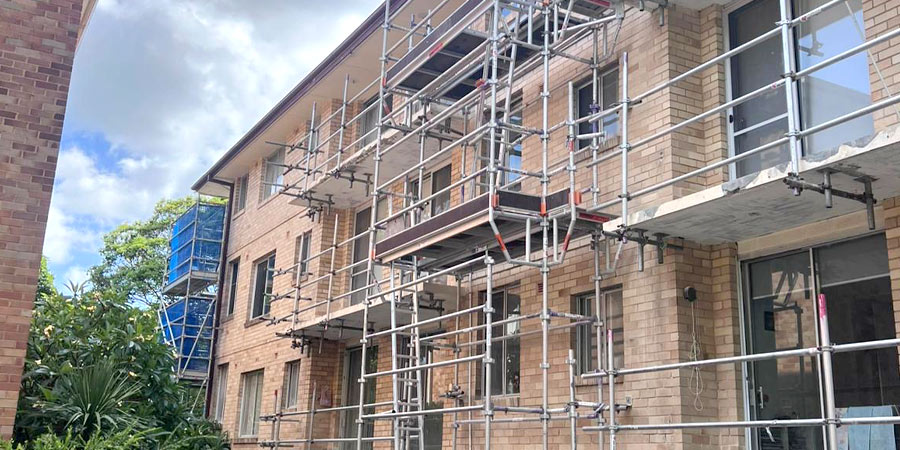 Temporary Handrail - Edge Protection Sydney - Dee Why