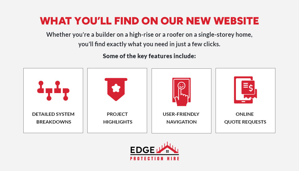 Edge Protection Hire Website - What You will Find