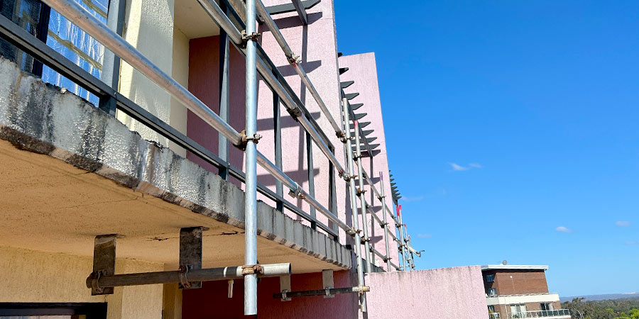 Hire Tube and fitting scaffold system - commercial Sydney