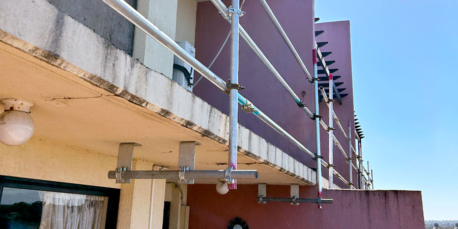Tube and fitting scaffold system - commercial Sydney