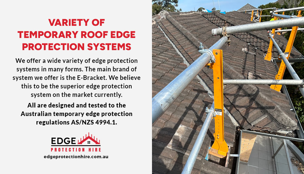 Variety Temporary Roof Edg Protection Systems Sydney