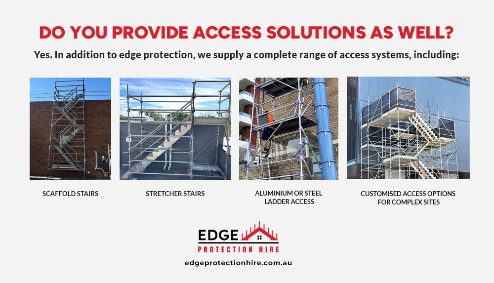 Do you provide access solutions Sydney - Edge Protection