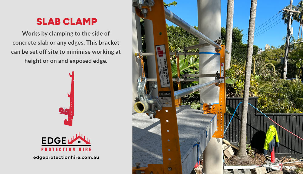 Edge Protection Slab Clamp - Edge Protection Sydney