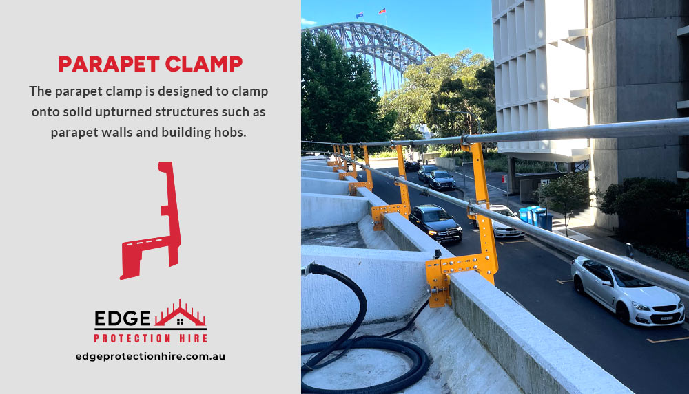 Parapet Clamp Info - Edge Protection Services Sydney