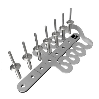 FrogLink Anchor with Rivets – Permanent Edge Protection FrogLink Anchor with Rivets - Permanent Edge Protection