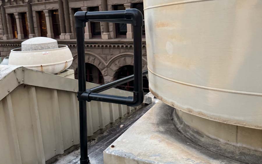 Fixed Safety Barriers Installation - Edge Protection Hire