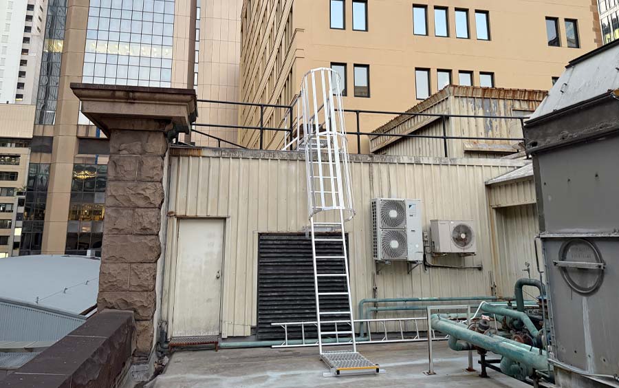 Fixed Safety Barriers Installation Fall Protection
