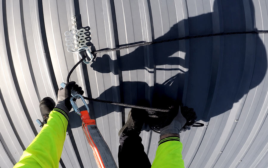 Permanent Edge Protection - FrogLink Anchor with Rivets